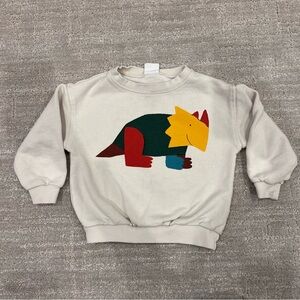 Zara Kids Dinosaur Graphic Sweatshirt